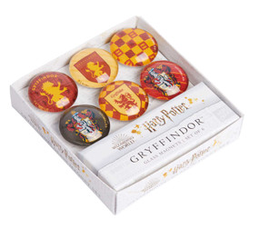 Harry Potter: Gryffindor Glass Magnet Set (Set of 6) by Insight Editions, 9781647222727