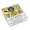 Harry Potter: Hufflepuff Glass Magnet Set (Set of 6) (Miniature Edition) by Insight Editions, 9781647222734