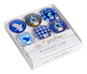 Harry Potter: Ravenclaw Glass Magnet Set (Set of 6) by Insight Editions, 9781647222741