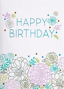 SUCCULENT SIGNATURE POP-UP CARD [BIRTHDAY] by INSIGHT EDITIONS,, 9781682986530