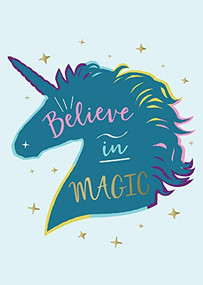 UNICORN SIGNATURE POP-UP CARD by INSIGHT EDITIONS,, 9781682986554