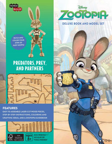 INCREDIBUILDS: DISNEY: ZOOTOPIA DELUXE BOOK AND MODEL SET by INSIGHT EDITIONS,, 9781682980743