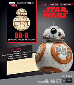 IncrediBuilds: Journey to Star Wars: The Last Jedi: BB-8 3D Wood Model and Book by Insight Editions, 9781682980880