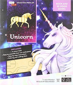 IncrediBuilds: Unicorn Book and 3D Wood Model by Insight Editions, 9781682981832