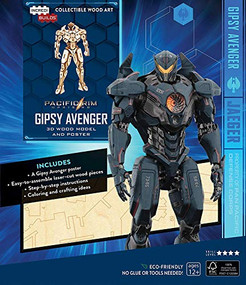 IncrediBuilds: Pacific Rim Uprising: Gipsy Avenger 3D Wood Model and Poster
 by Insight Editions, 9781682981238