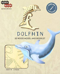 IncrediBuilds Animal Collection: Dolphin by Insight Editions, 9781682981337