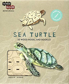 IncrediBuilds Animal Collection: Sea Turtle by Insight Editions, 9781682981368