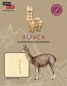 IncrediBuilds Animal Collection: Alpaca by Insight Editions, 9781682981405