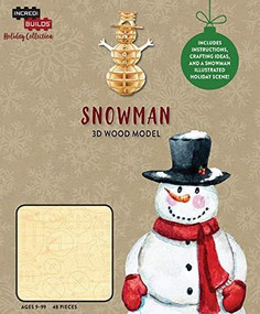 IncrediBuilds Holiday Collection: Snowman by Insight Editions, 9781682981429