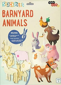 IncrediBuilds Jr.: Stackables: Barnyard Animals by Insight Editions, 9781682981481