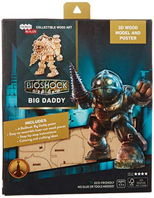 IncrediBuilds: BioShock: Big Daddy 3D Wood Model and Poster by Insight Editions, 9781682981634