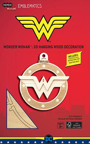 INCREDIBUILDS EMBLEMATICS: DC COMICS: WONDER WOMAN LOGO by INSIGHT EDITIONS,, 9781682983263