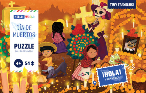 Tiny Travelers Puzzle: Día de Muertos by Susie Jaramillo, 9781954689008