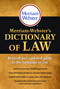 Merriam-Webster's Dictionary of Law by Merriam-Webster, 9780877797357