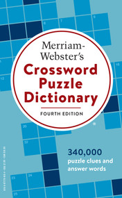 Merriam-Webster's Crossword Puzzle Dictionary - 9780877798194 by Merriam-Webster, 9780877798194