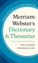 Merriam-Webster's Dictionary and Thesaurus - 9780877792932 by Merriam-Webster, 9780877792932
