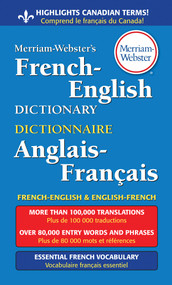 Merriam-Webster's French-English Dictionary by Merriam-Webster, 9780877799177