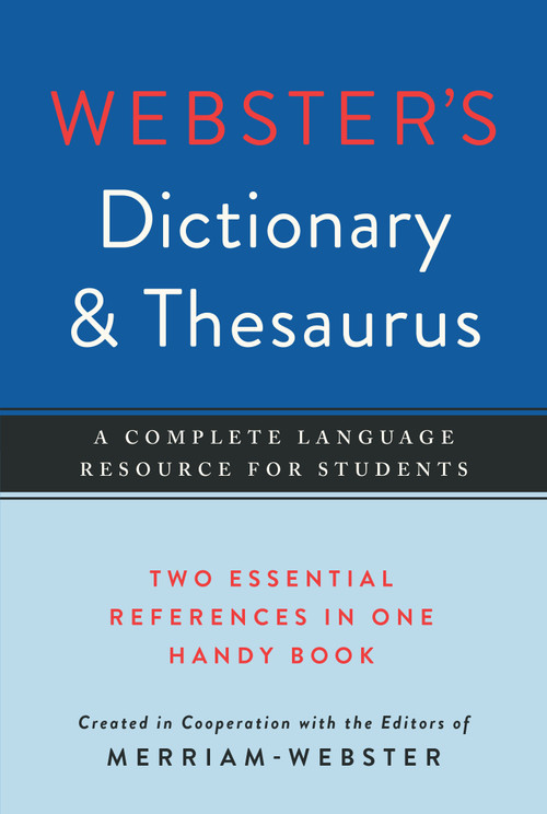 Webster's Dictionary & Thesaurus by Merriam-Webster, 9781596951754