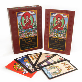 The Buddha Tarot ((Tarot Kit Box Set with 78 Cards and Guide Book)) by Robert M. Place, 9780764362538