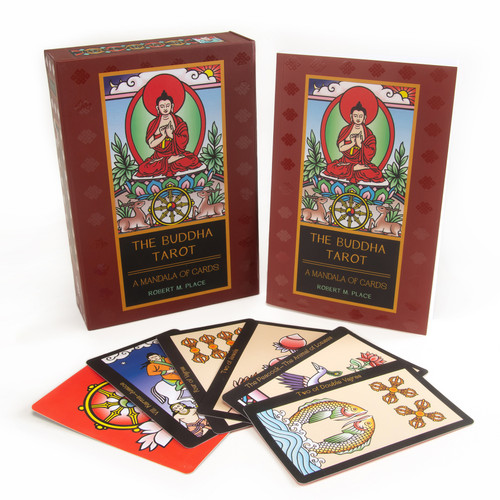 The Buddha Tarot ((Tarot Kit Box Set with 78 Cards and Guide Book)) by Robert M. Place, 9780764362538