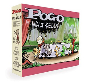 Pogo The Complete Syndicated Comic Strips Box Set: Vols. 7 & 8 (Pockets Full of Pie & Hijinks from the Horn of Plenty) by Walt Kelly, Sergio Aragonés, Lucy Shelton Caswell, 9781683964919
