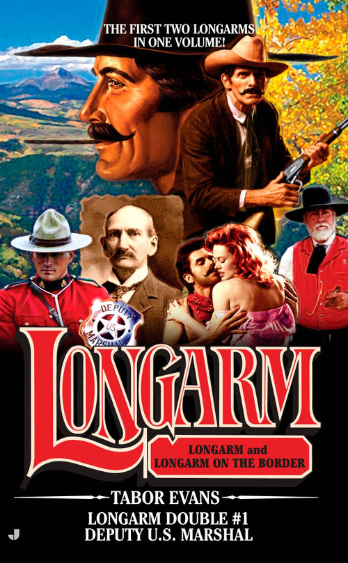 Longarm Double #1 (Deputy U.S. Marshal) by Tabor Evans, 9780515145083