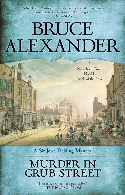 Murder in Grub Street by Bruce Alexander, 9780425235607