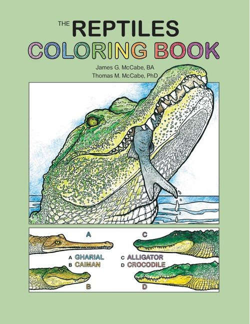 The Reptiles Coloring Book (A Coloring Book) by Coloring Concepts Inc., 9780063009738