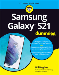 Samsung Galaxy S21 For Dummies by Bill Hughes, 9781119814351