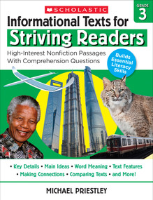 Informational Texts for Striving Readers: Grade 3 by Michael Priestley, 9781338714647