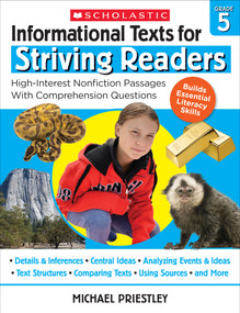 Informational Texts for Striving Readers: Grade 5 by Michael Priestley, 9781338714661