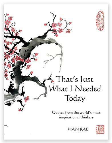 That's Just What I Needed Today (Quotes from the world's most inspirational thinkers) by Nan Rae, 9781514990001