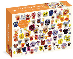 A Field of Pansies 1,000-Piece Puzzle by Helen Dealtry, 9781648291296