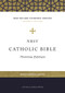 NRSV, Catholic Bible, Thinline Edition, Genuine Leather, Brown, Comfort Print (Holy Bible) by  Catholic Bible Press , 9780785254614