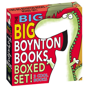 The Big Big Boynton Books Boxed Set! (The Going to Bed Book; Moo, Baa, La La La!; Dinosaur Dance!/Oversized Lap Board Books) by Sandra Boynton, Sandra Boynton, 9781665907910