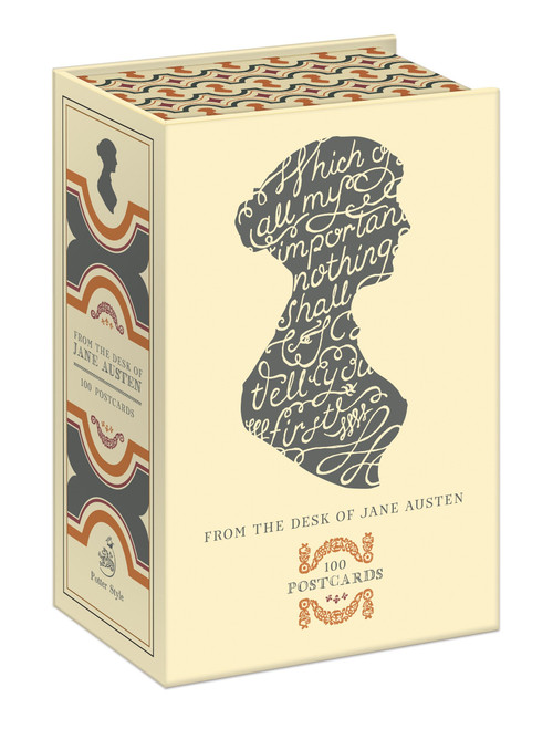 From the Desk of Jane Austen (100 Postcards) by Potter Gift, Jane Austen, 9780770436698