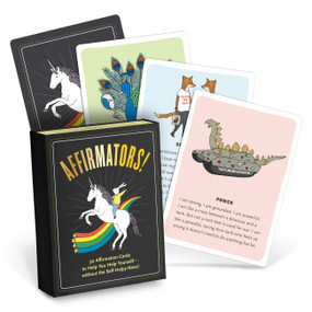 Affirmators! 50 Affirmation Cards Deck by Suzi Barrett, Naomi Sloman, 9781601067111