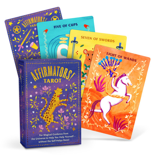 Affirmators! Tarot Cards Deck - Daily Affirmation Tarot Cards with Positive Affirmations For Magical Guidance from the Universe to Help You Help Yourself.. by Suzi Barrett, Vikki Chu, 9781683491873