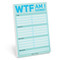 WTF Am I Doing? Pad (Pastel Edition) by Knock Knock, 9781683492801