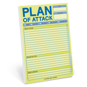 Plan of Attack Pad (Pastel Version) - 9781683492993 by Knock Knock, 9781683492993