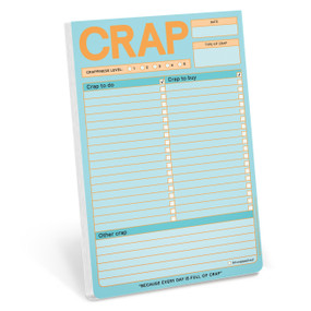 Crap Pad, To Do List Note Pad (Pastel Version) - 9781683493372 by Knock Knock, 9781683493372