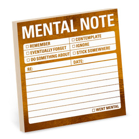 Metallic Stickies: Mental Note by Knock Knock , 9781683492146