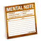 Metallic Stickies: Mental Note by Knock Knock , 9781683492146