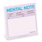 Mental Note Sticky Notes (Pastel Edition) by Knock Knock, 9781683492849