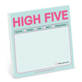 High Five Sticky Notes (Pastel Edition) by Knock Knock, 9781683492870