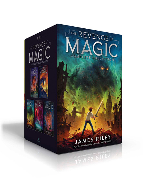 The Revenge of Magic Complete Collection (The Revenge of Magic; The Last Dragon; The Future King; The Timeless One; The Chosen One) - 9781665910262 by James Riley, 9781665910262
