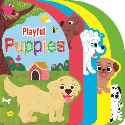 Playful Puppies (Shaped Board Book) by IglooBooks, Joel Selby, Ashley Selby, 9781800228269