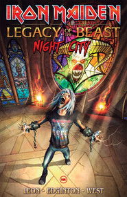 Iron Maiden V2 (Legacy if the Beast: Night City) by Llexi Leon, Ian Edginton, Kevin West, 9781947784178