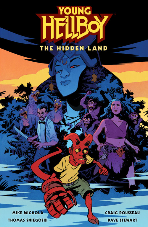 Young Hellboy: The Hidden Land by Mike Mignola, Thomas E. Sniegoski, Craig Rousseau, Dave Stewart, Clem Robins, 9781506723983