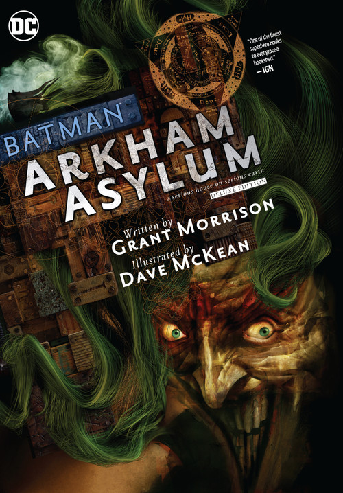 Batman: Arkham Asylum The Deluxe Edition by Grant Morrison, Dave McKean, 9781779513175